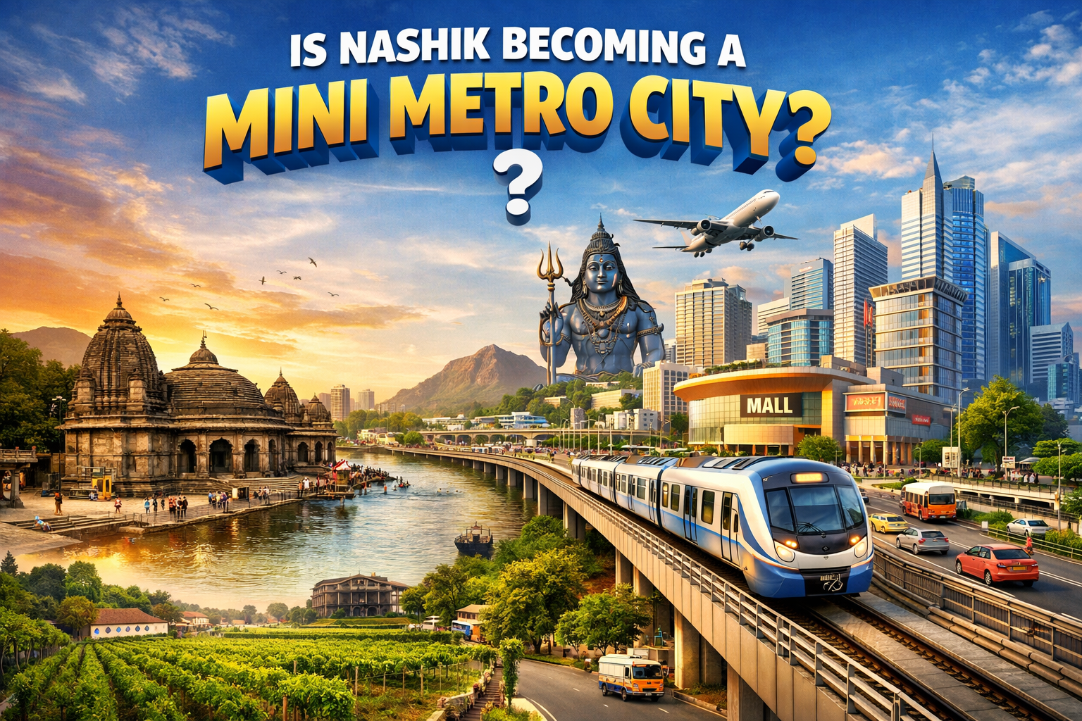 Read more about the article Is Nashik Becoming a Mini Metro City?