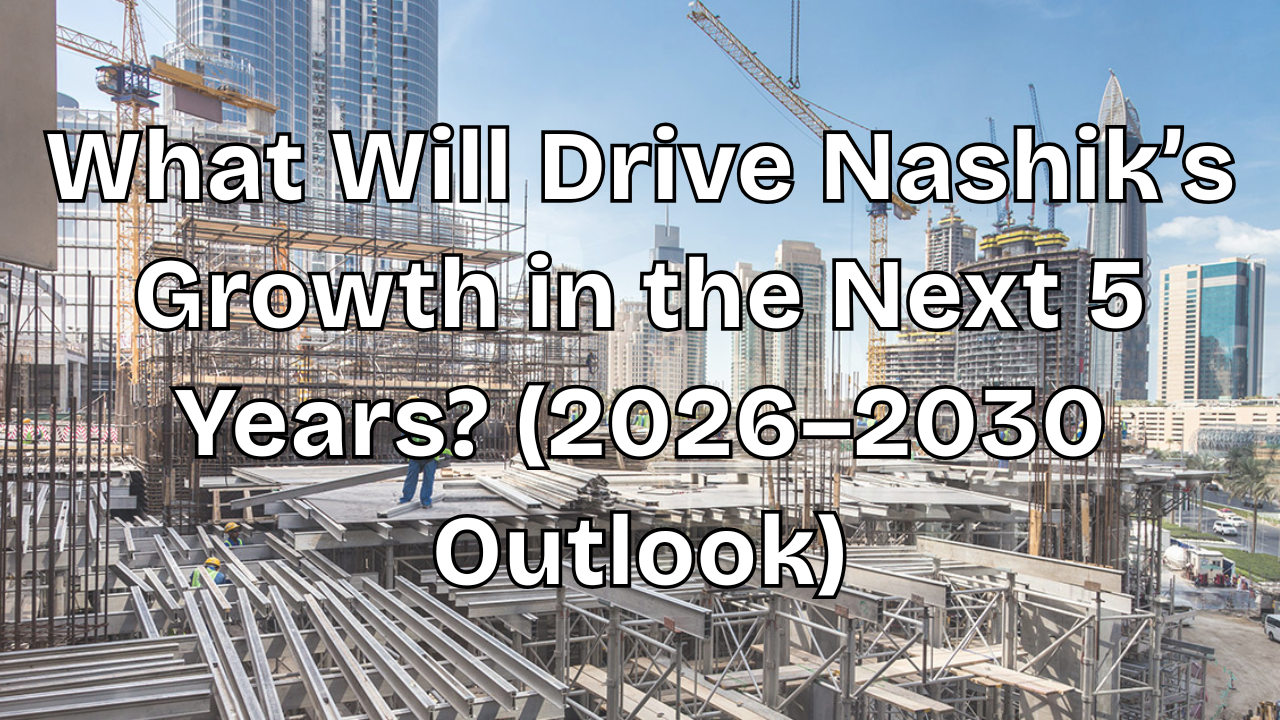 Read more about the article What Will Drive Nashik’s Growth in the Next 5 Years? (2026–2030 Outlook)